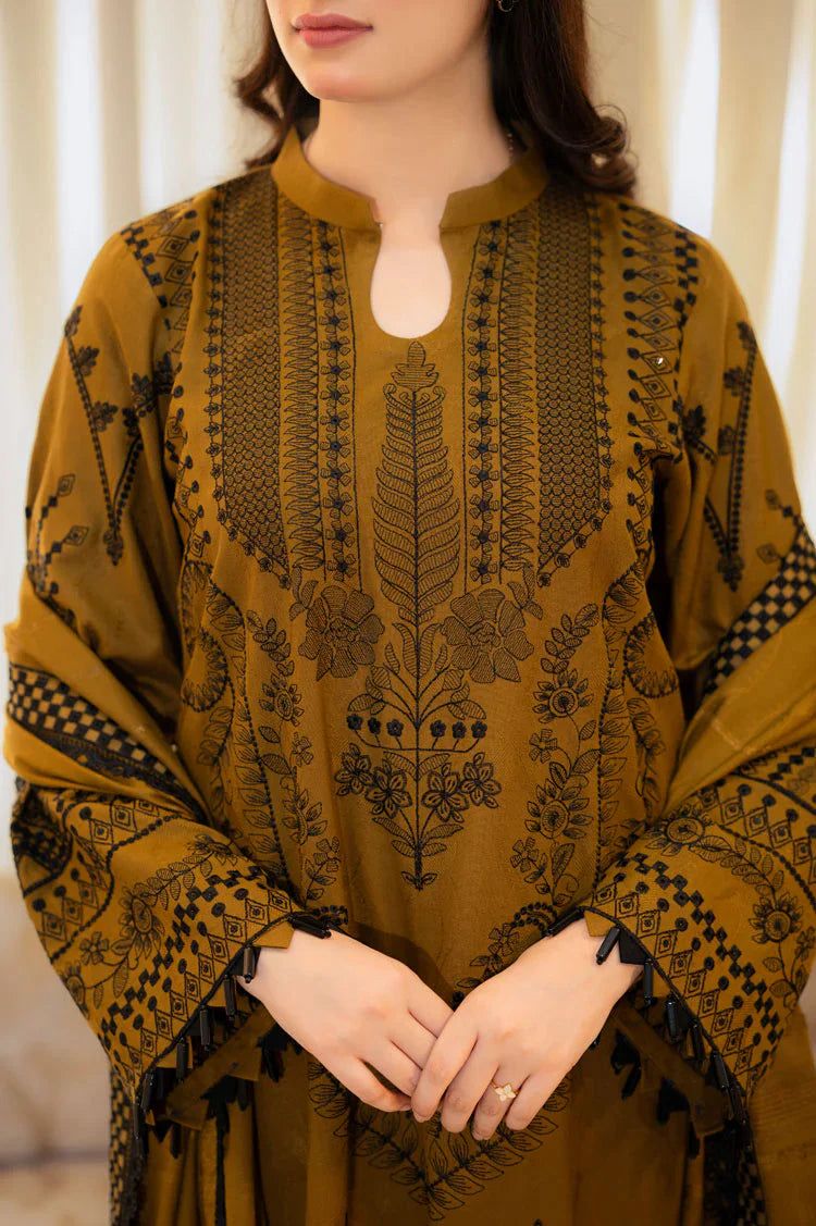 DHANK EMBROIDERED 3PC (480)