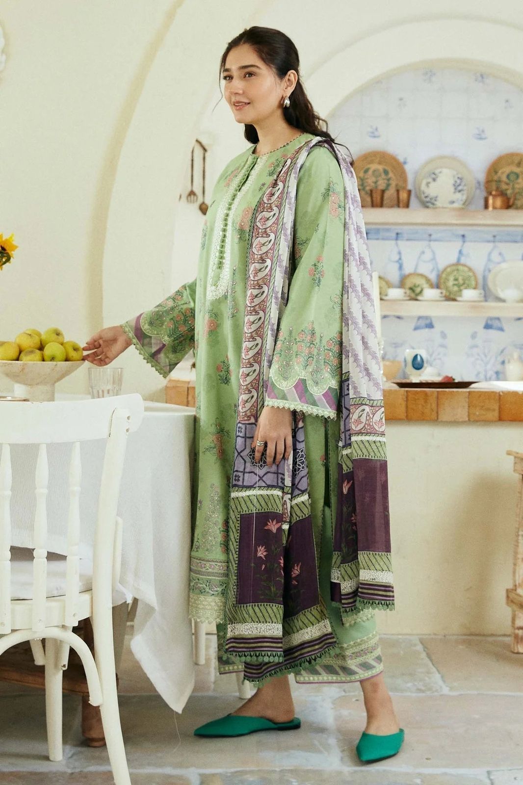3 Pc Lawn Embroidered