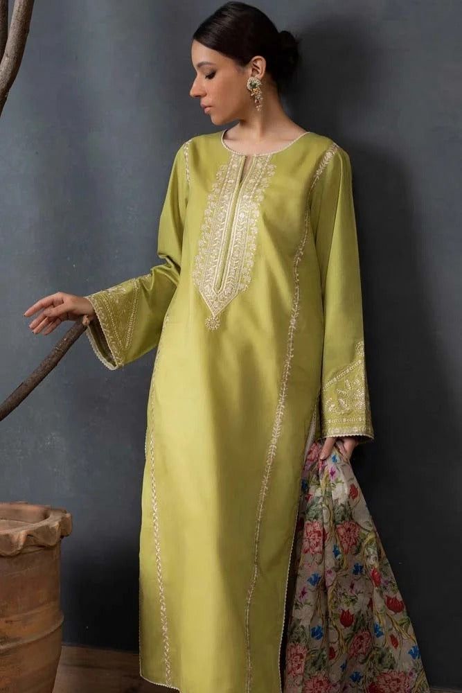DHANK EMBROIDERED 3PC (474)