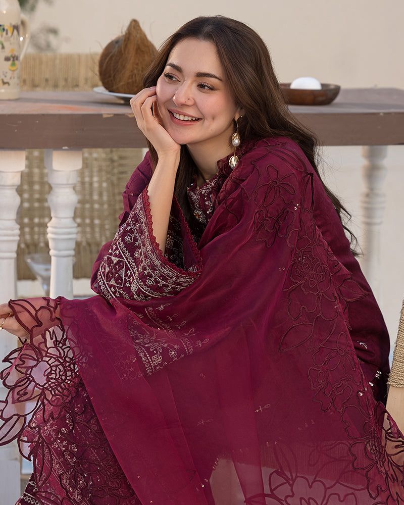 3Pc LAWN Embroidered (426)