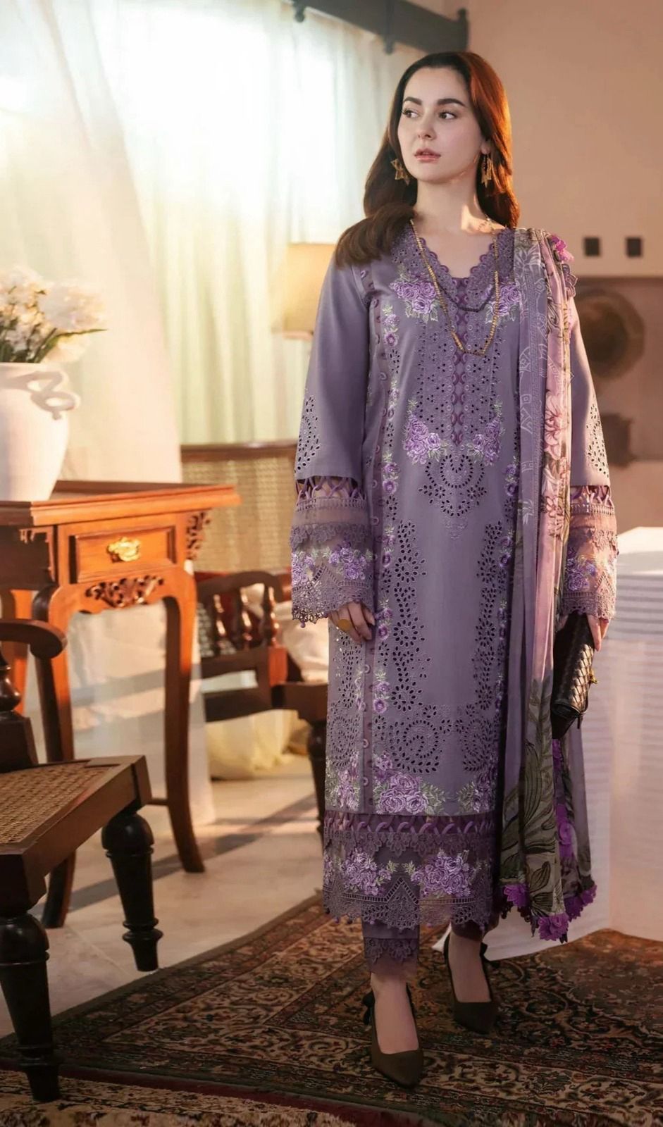 Lawn Embroidered 3Pc (450)