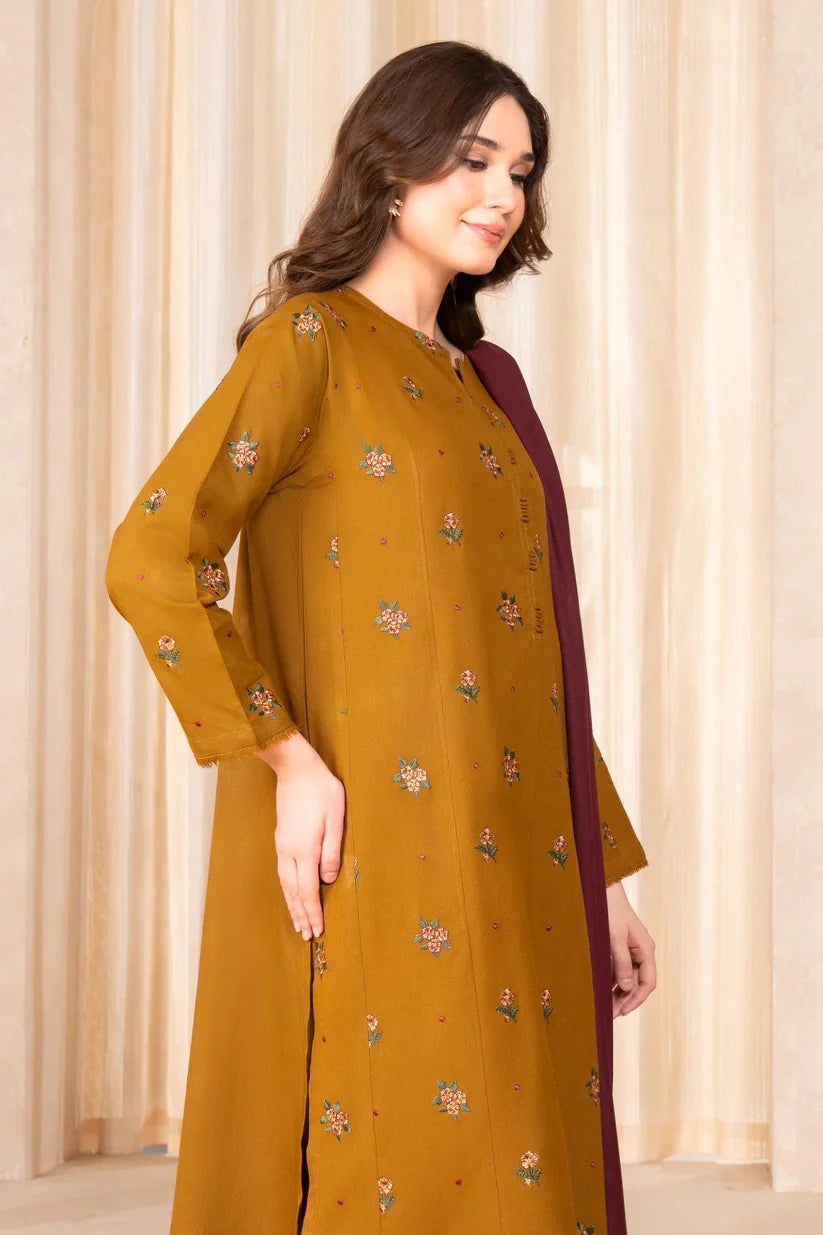 3 Pc Lawn Embroidered (Cato)
