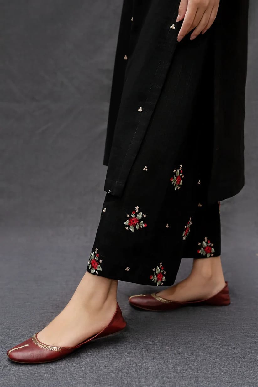 DHANK EMBROIDERED 3PC (B R)