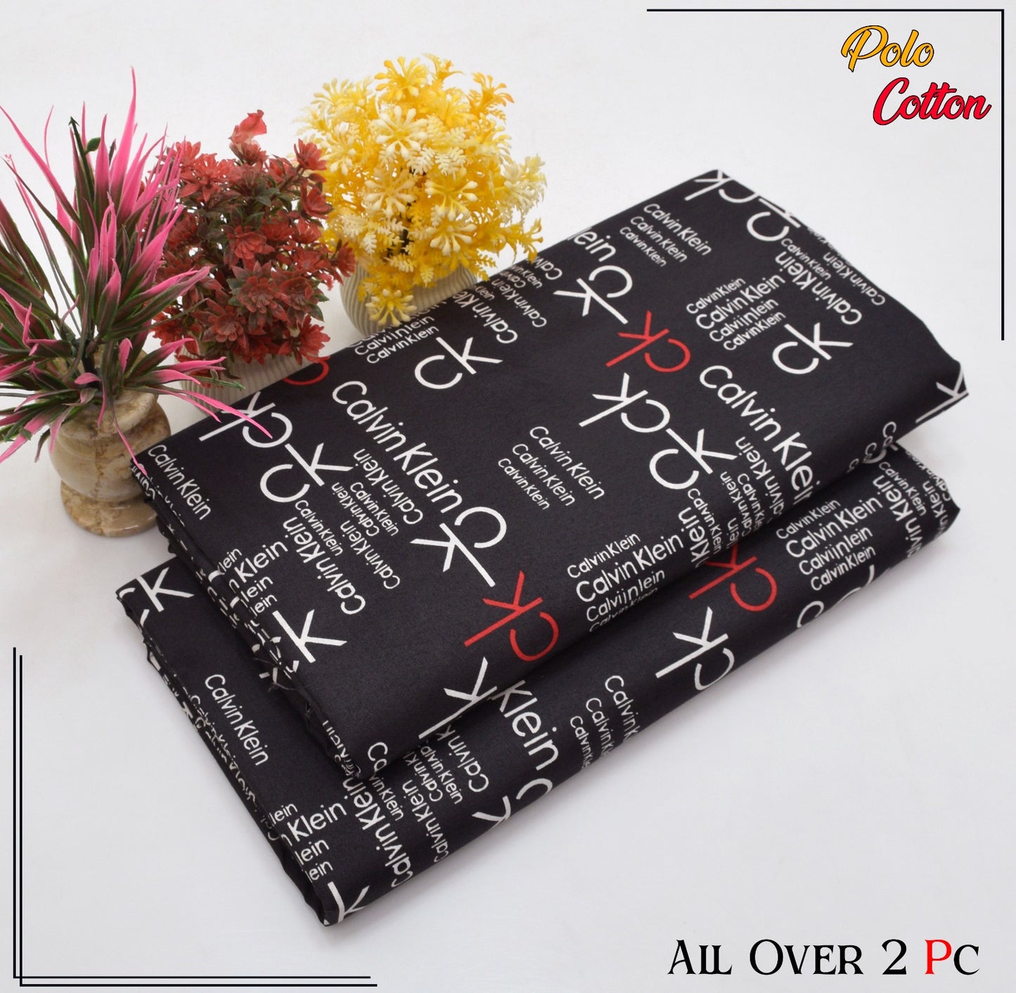 POLO COTTON PRINTED 2PC (SALE OFFER) PC-03