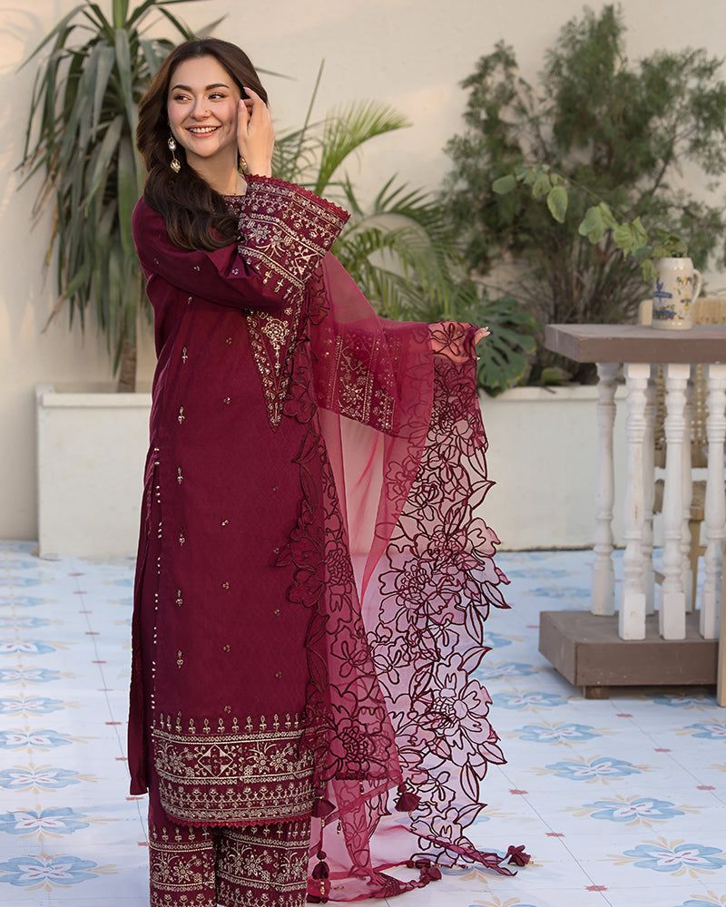 3Pc LAWN Embroidered (426)