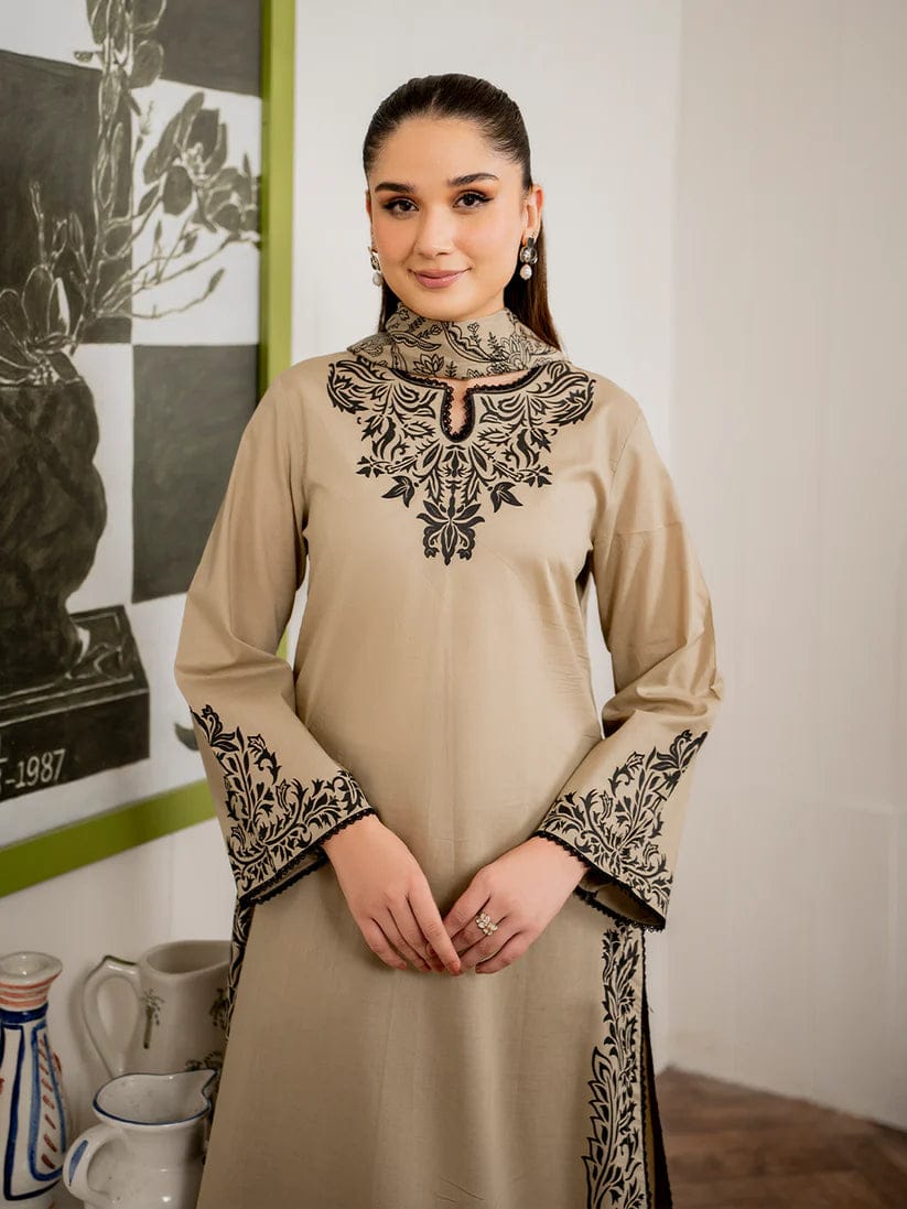 DHANK EMBROIDERED 3PC (7509)