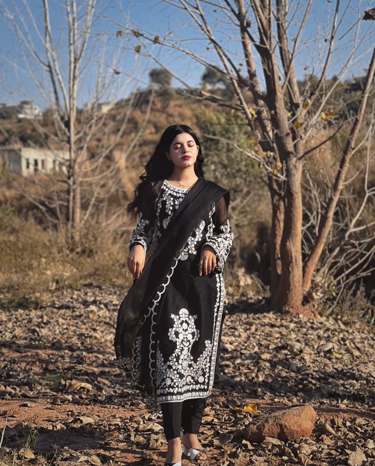 3 Pc Lawn Embroidered (Beauty)
