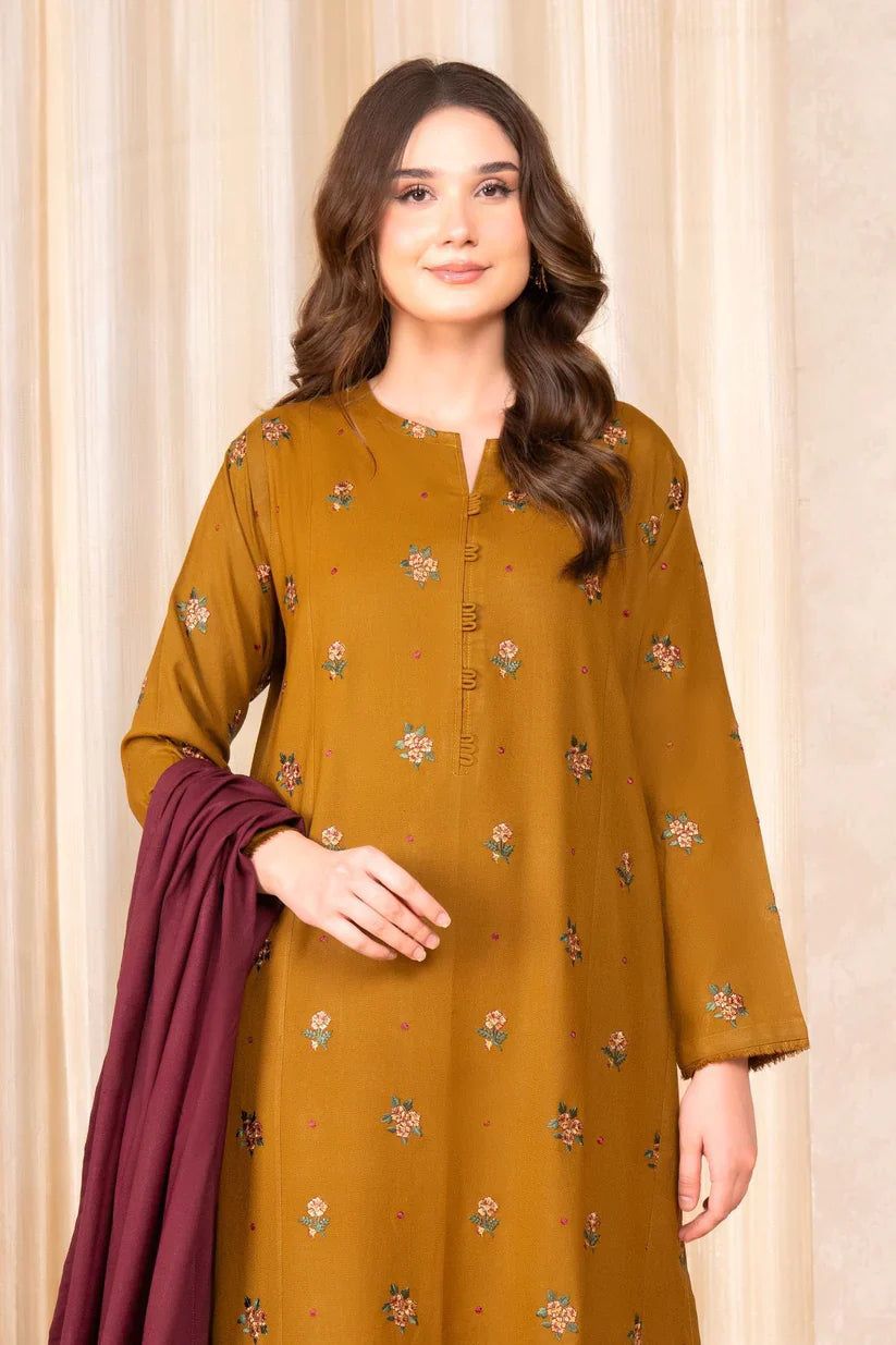 3 Pc Lawn Embroidered (Cato)