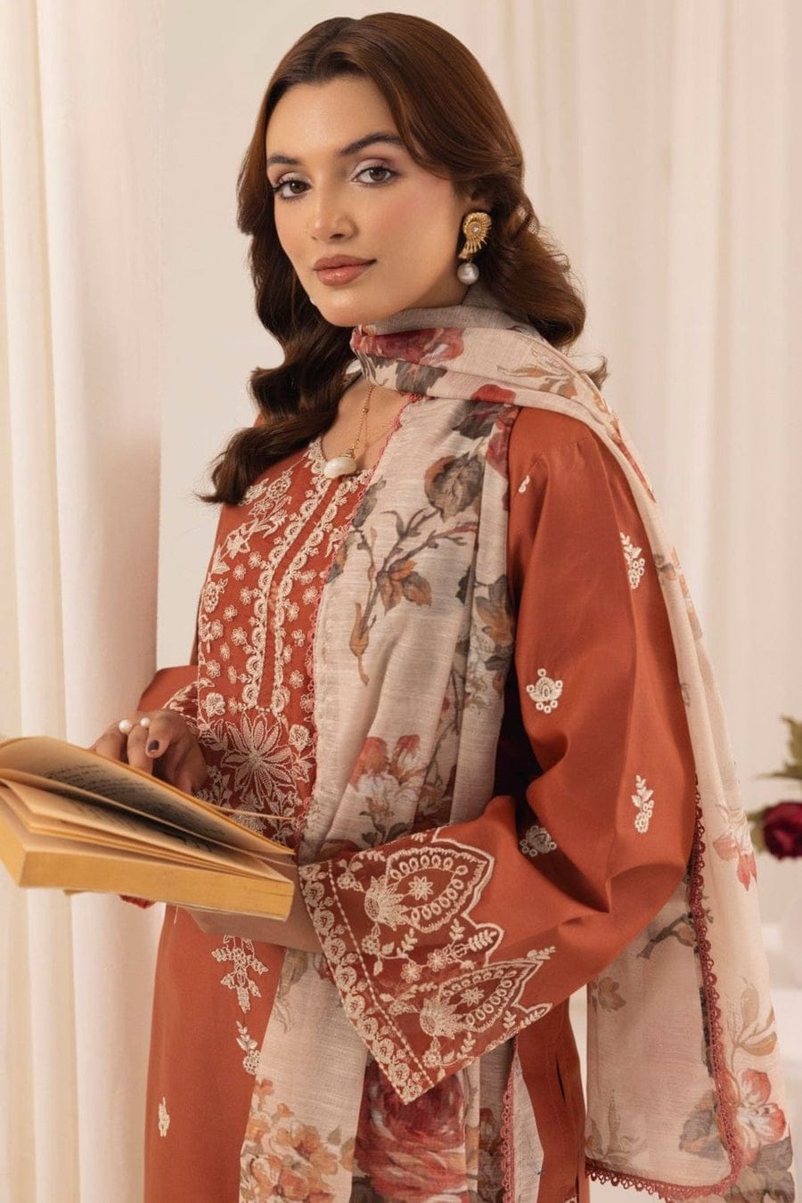 DHANK EMBROIDERED 3PC (781)