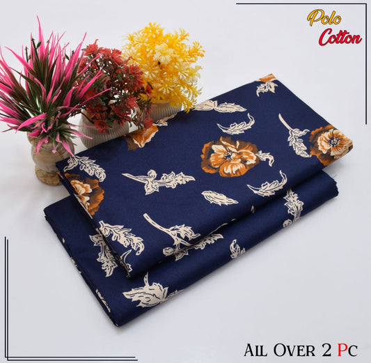 POLO COTTON PRINTED 2PC(SALE OFFER) PC-22