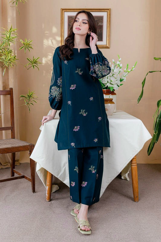 2 Pc lawn Embroidered (Mong)