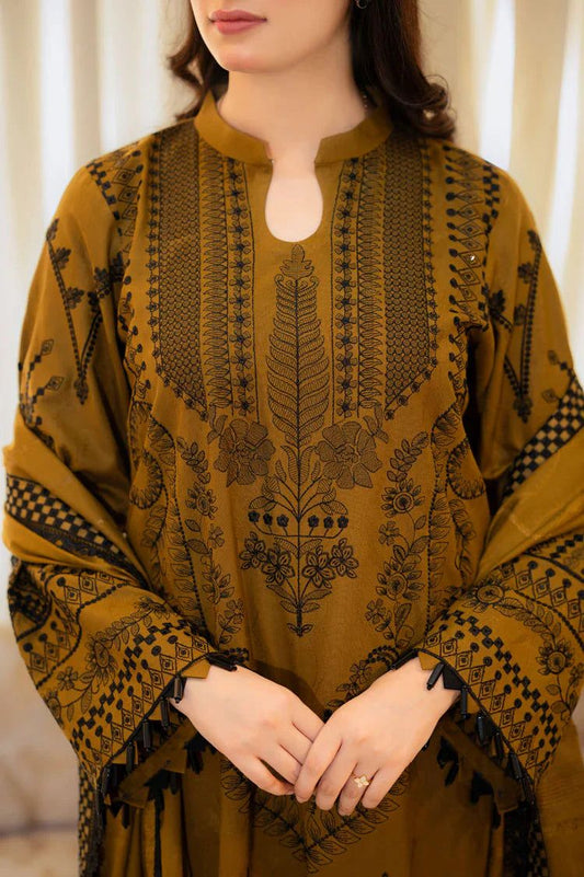 DHANK EMBROIDERED 3PC (480)