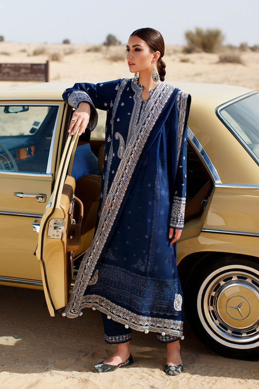 3 Pc Lawn Embroidered (1010)