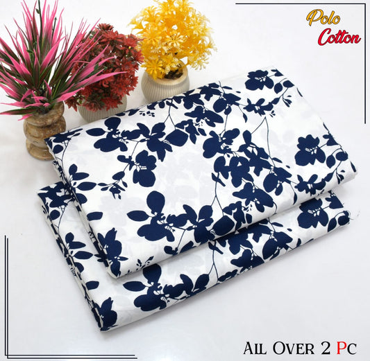 POLO COTTON PRINTED 2PC(SALE OFFER)PC-11