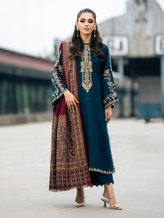 DHANK EMBROIDERED 3PC (465)