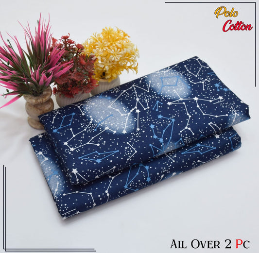 POLO COTTON PRINTED 2PC(SALE OFFER) PC-30