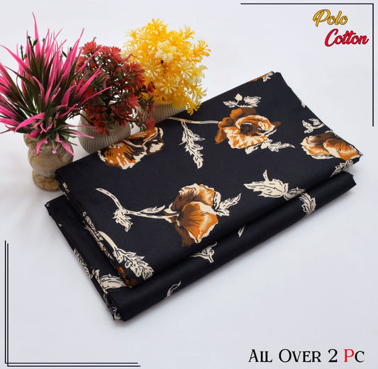 POLO COTTON PRINTED 2PC(SALE OFFER) PC-24