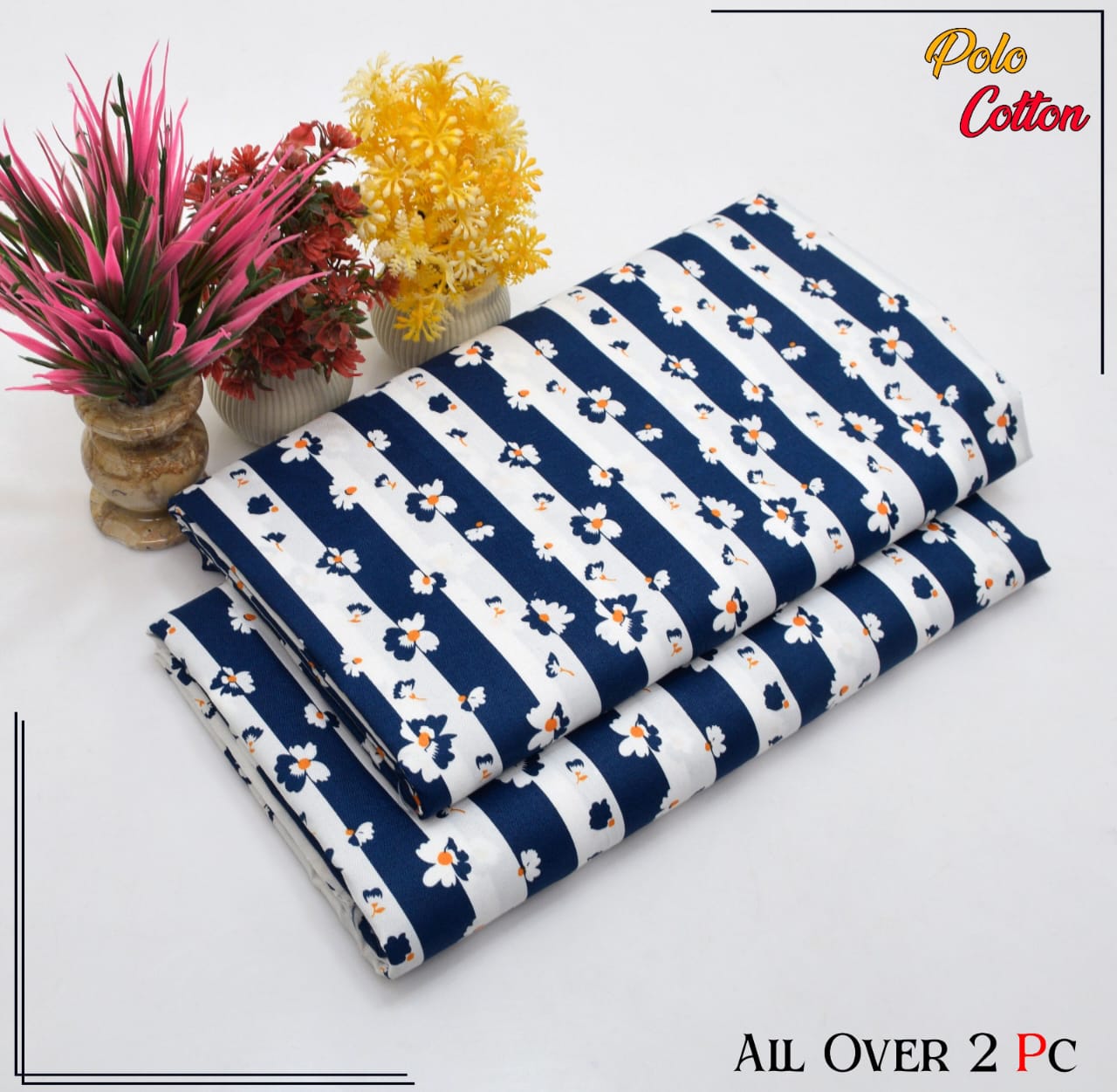 POLO COTTON PRINTED 2PC (SALE OFFER) PC-05