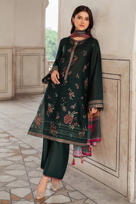 DHANK EMBROIDERED 3PC (479)