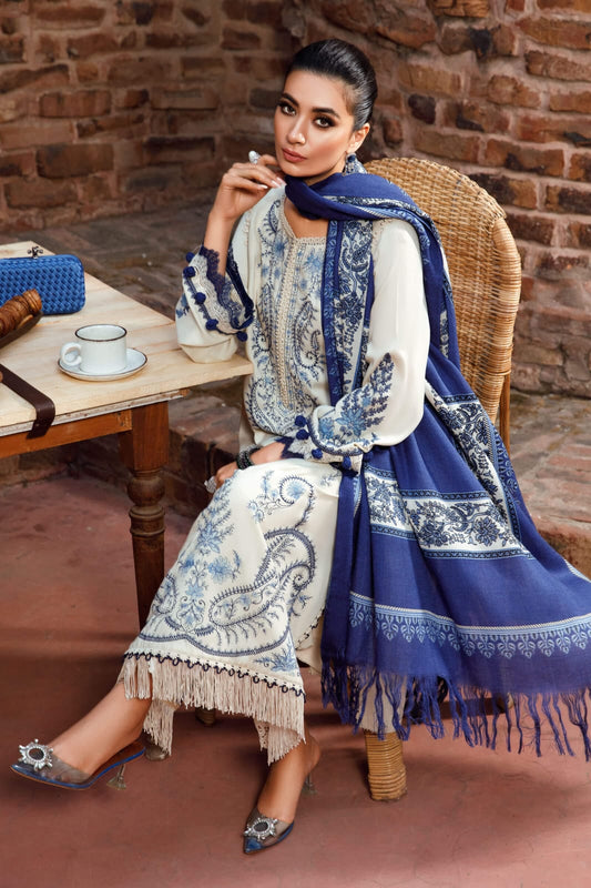 DHANK EMBROIDERED 3PC (7013)