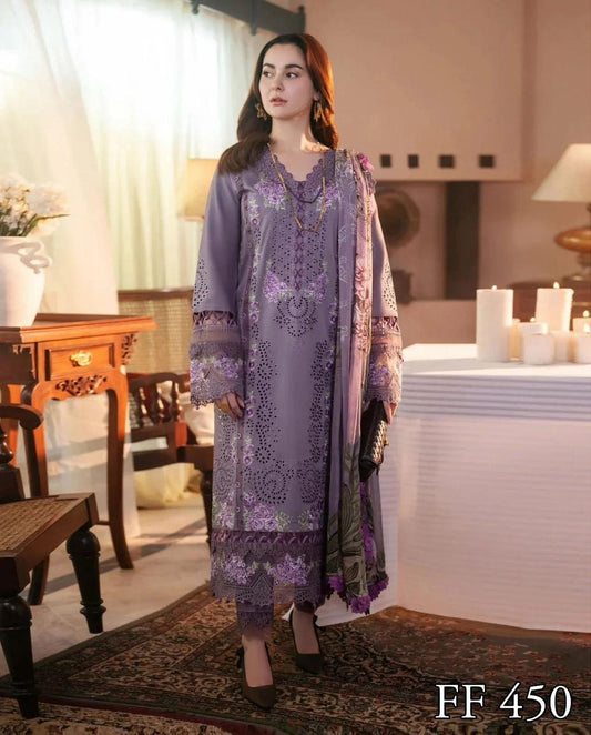 DHANK EMBROIDERED 3PC (450)