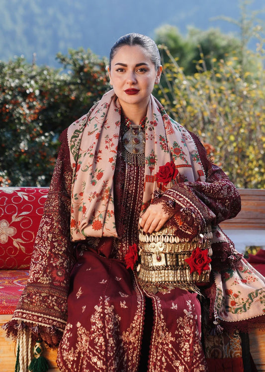 3 Pc Lawn Embroidered (1065)