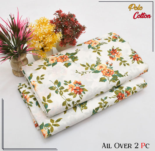POLO COTTON PRINTED 2PC(SALE OFFER)PC-13