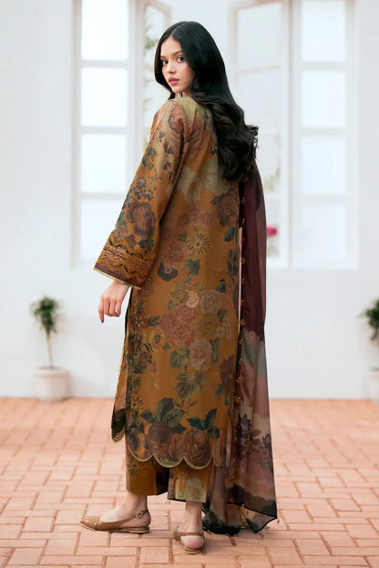 LAWN PRINT & EMBROIDERED 3PC