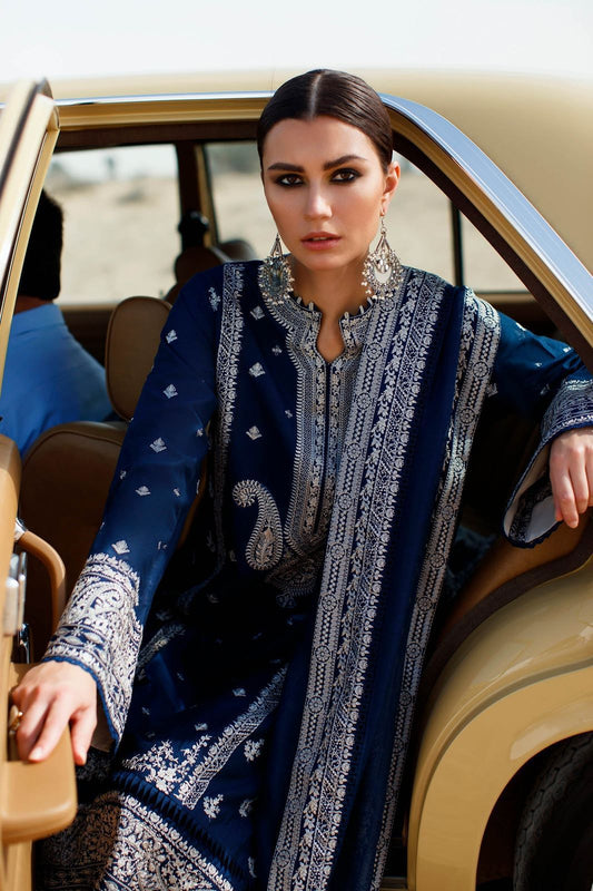 3 Pc Lawn Embroidered (1010)