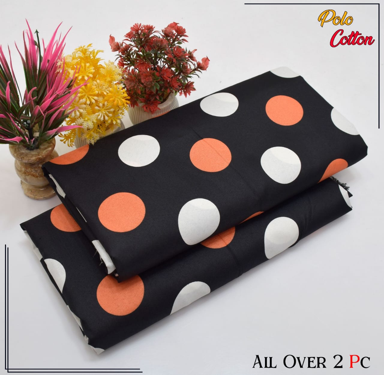POLO COTTON PRINTED 2PC(SALE OFFER)PC-36