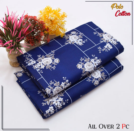 POLO COTTON PRINTED 2PC(SALE OFFER) PC-21