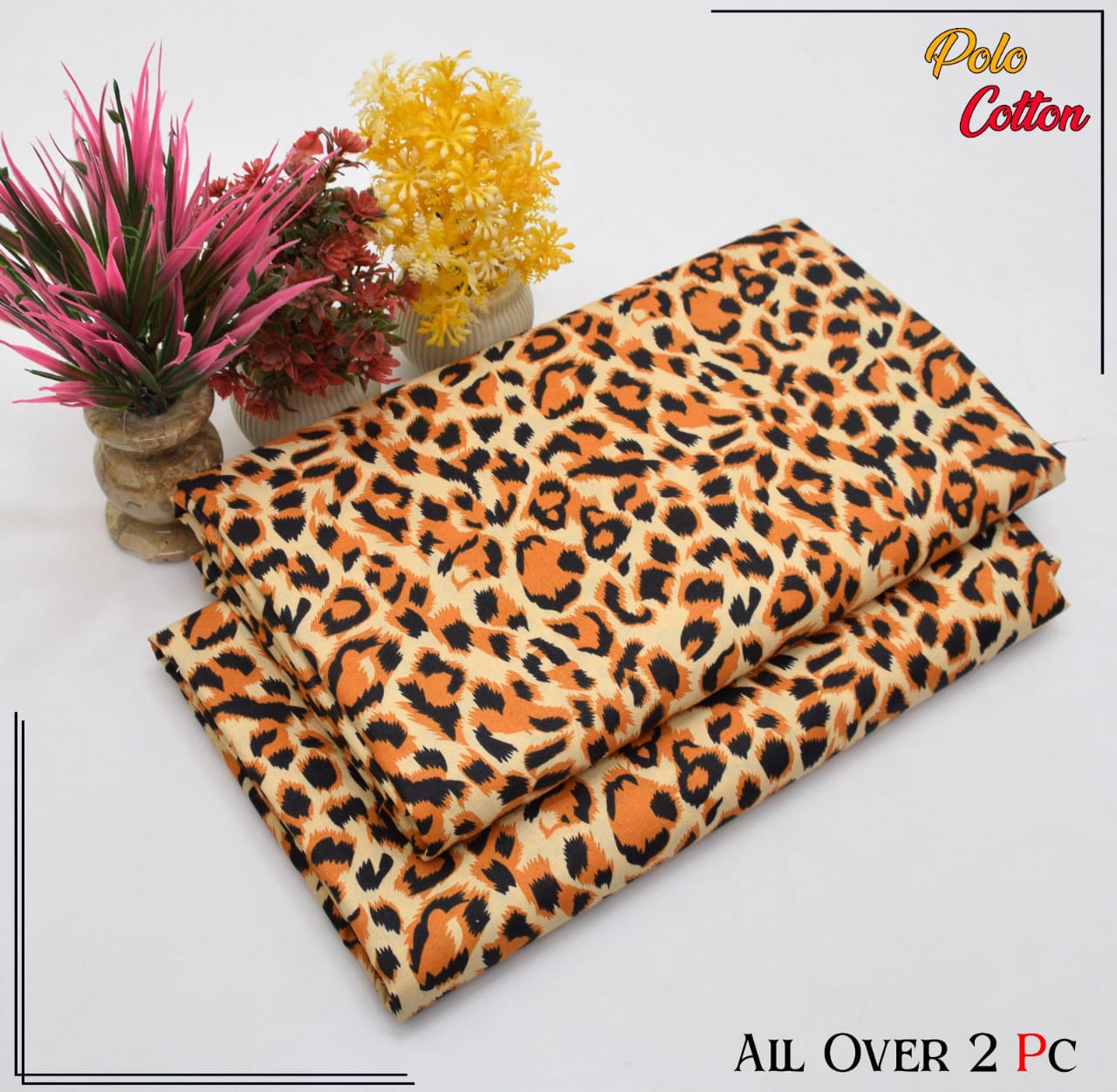 POLO COTTON PRINTED 2PC (SALE OFFER) PC-08
