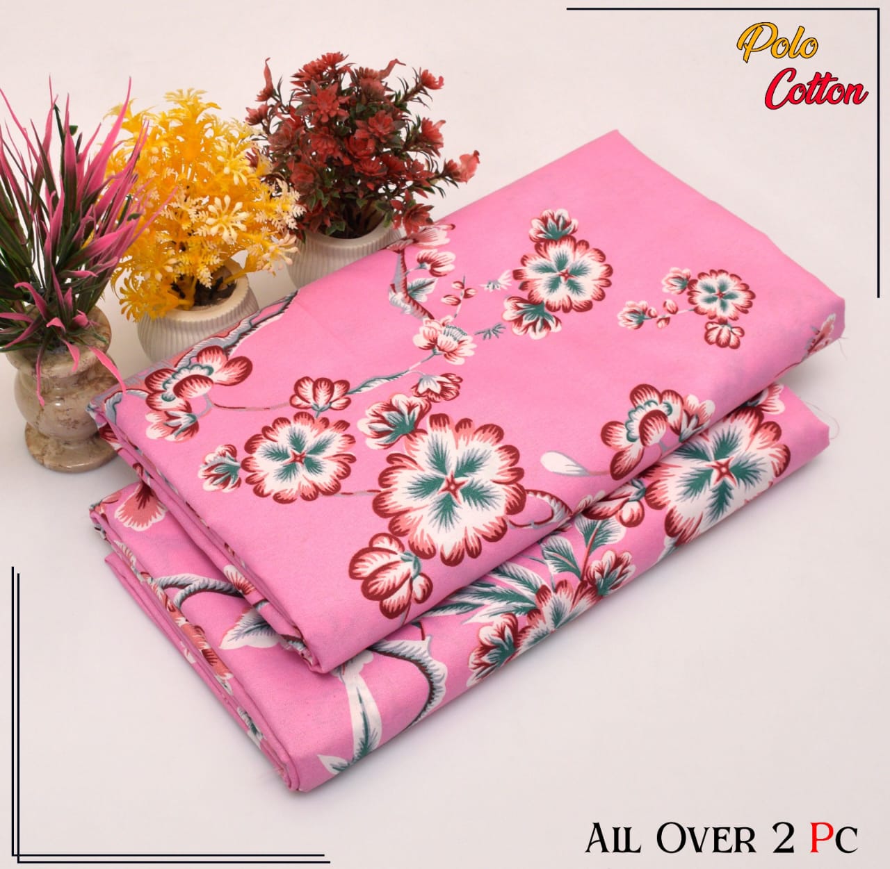 POLO COTTON PRINTED 2PC(SALE OFFER)PC-20