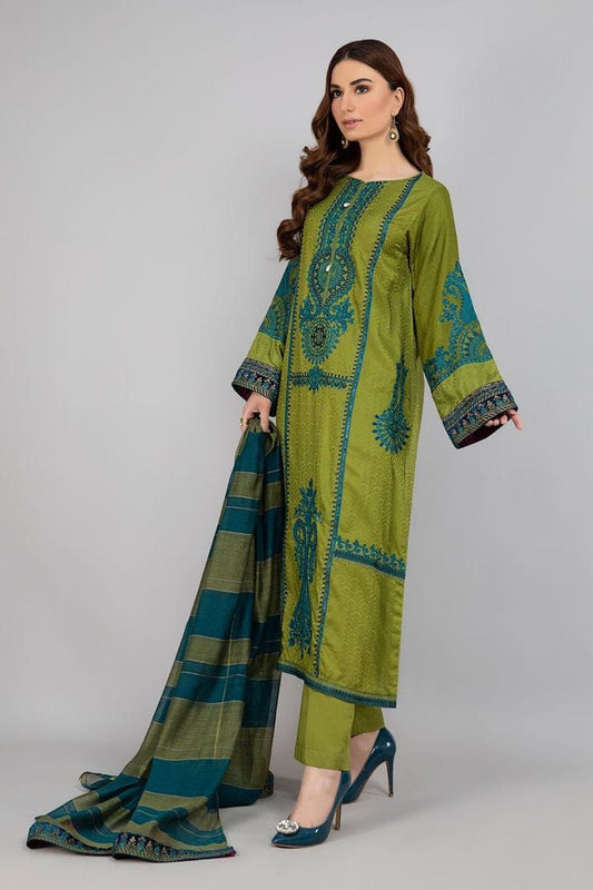 3 Pc Lawn Embroidered (415)