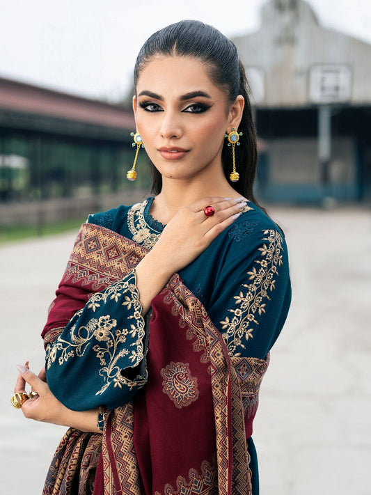 DHANK EMBROIDERED 3PC (465)